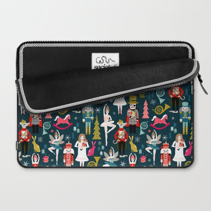 Nutcracker Ballet by Andrea Lauren  Laptop Sleeve Gallery Image 2