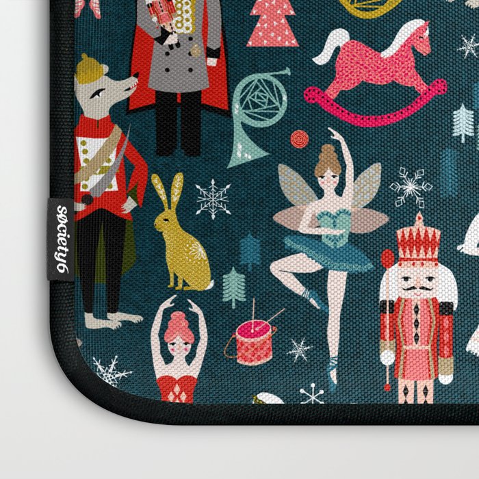 Nutcracker Ballet by Andrea Lauren  Laptop Sleeve Gallery Image 3