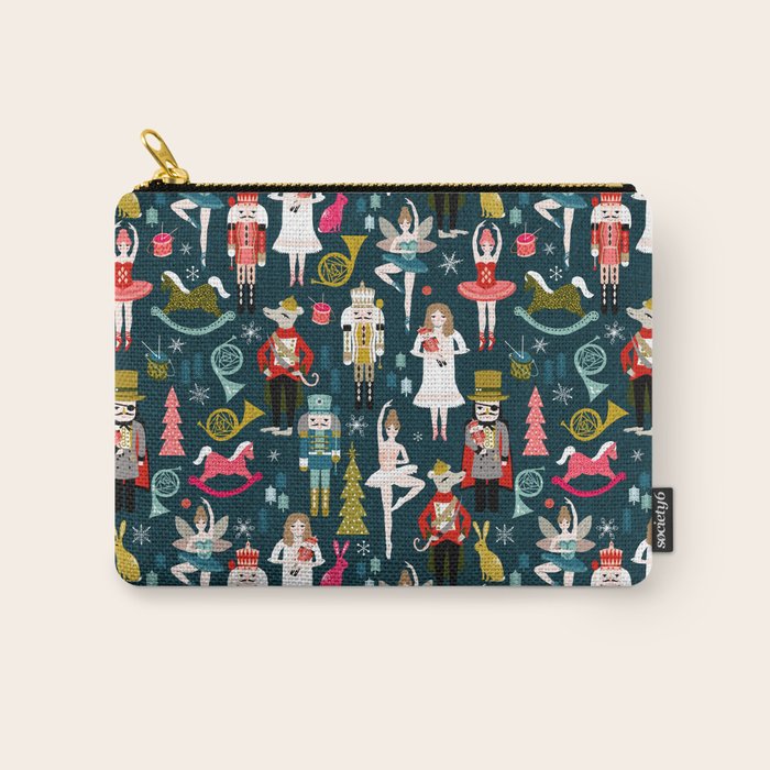 Nutcracker Ballet by Andrea Lauren  Carry All Pouch Gallery Image 1
