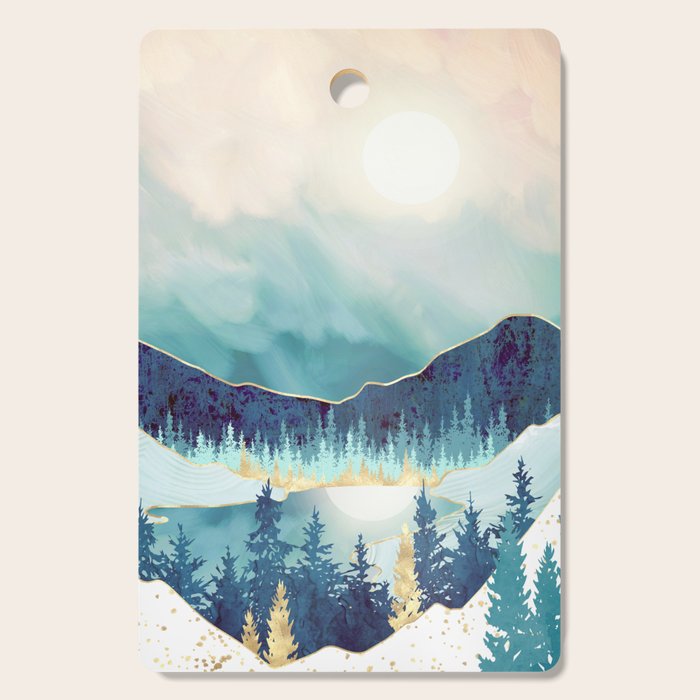 Sky Reflection Cutting Board Gallery Image 1
