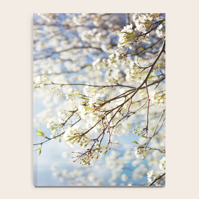 White Flowers Against the Sky Notebook Gallery Image 4