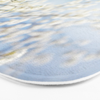 White Flowers Against the Sky Bath Mat Gallery Image 3