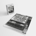 Prohibition restaurant advertising liquor and beer warning customers to stock up now on liquor and beer before prohibition goes into affect black and white illustration photograph - photography - photographs ad Jigsaw Puzzle Gallery Image 2