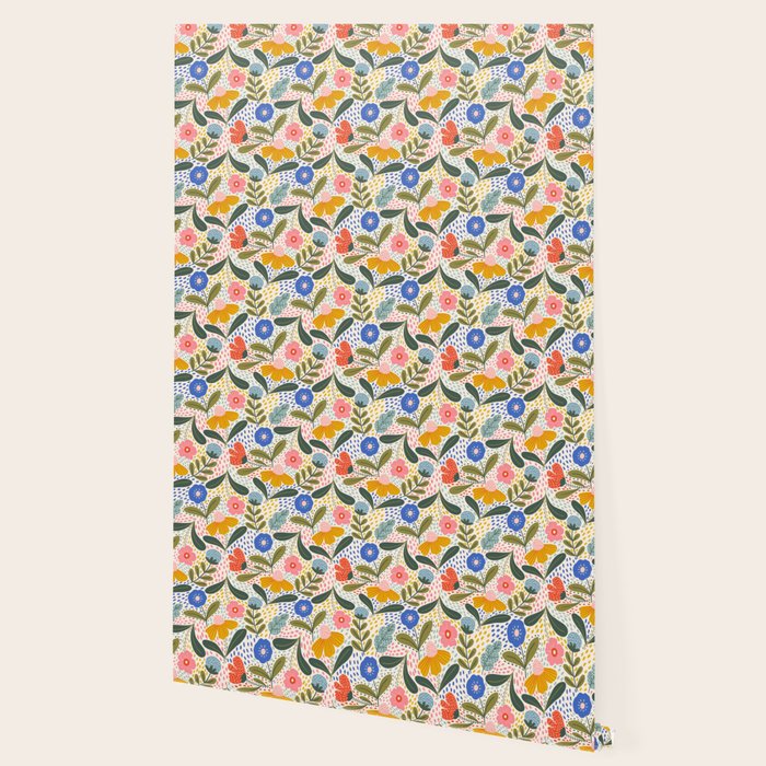 Oh Happy day - Floral pattern  Wallpaper Gallery Image 2