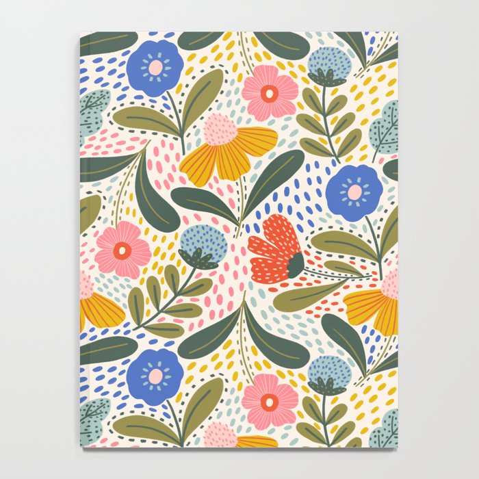 Oh Happy day - Floral pattern  Notebook Gallery Image 4