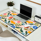 Oh Happy day - Floral pattern  Desk Mat Gallery Image 2