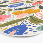 Oh Happy day - Floral pattern  Bath Mat Gallery Image 3