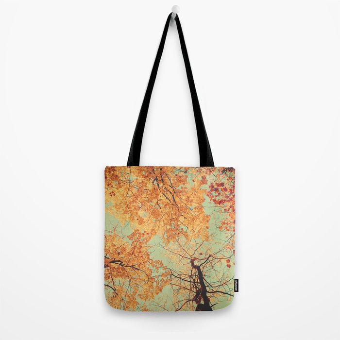 Autumn Inkblot - Yellow Tote Bag Gallery Image 2