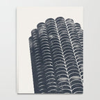 Chicago Architecture, Marina City, Chicago Wall Art, Chicago Art, Chicago Photography, Canvas Art Notebook Gallery Image 4