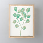 Silver Dollar Eucalyptus - Mint Palette Mini Art Print Gallery Image 1