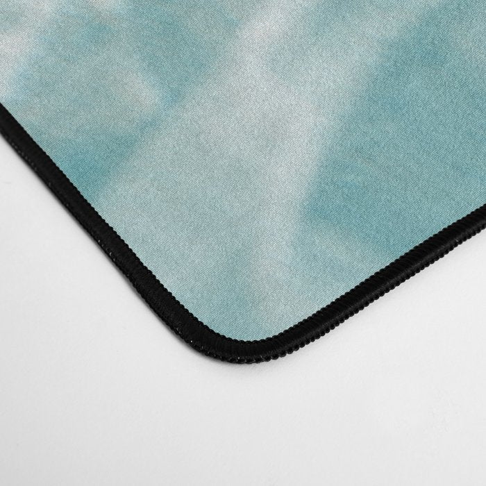 Clear blue water | Colorful ocean photography print | Turquoise sea Desk Mat Gallery Image 4