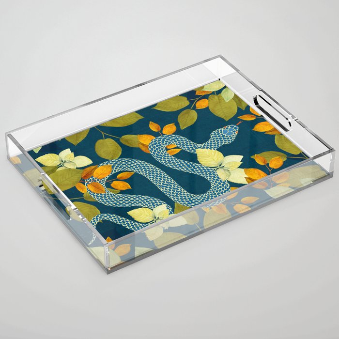 Autumn Serpent Garden Acrylic Tray Gallery Image 1