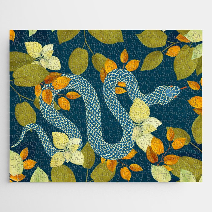 Autumn Serpent Garden Jigsaw Puzzle Gallery Image 1