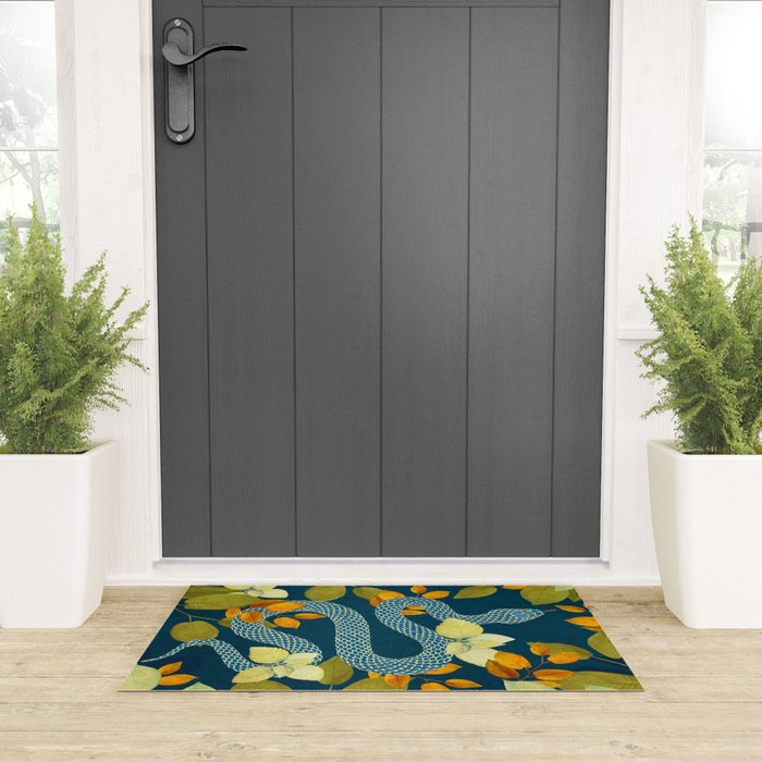 Autumn Serpent Garden Welcome Mat Gallery Image 3