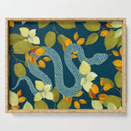 Autumn Serpent Garden Serving Tray Gallery Image 1