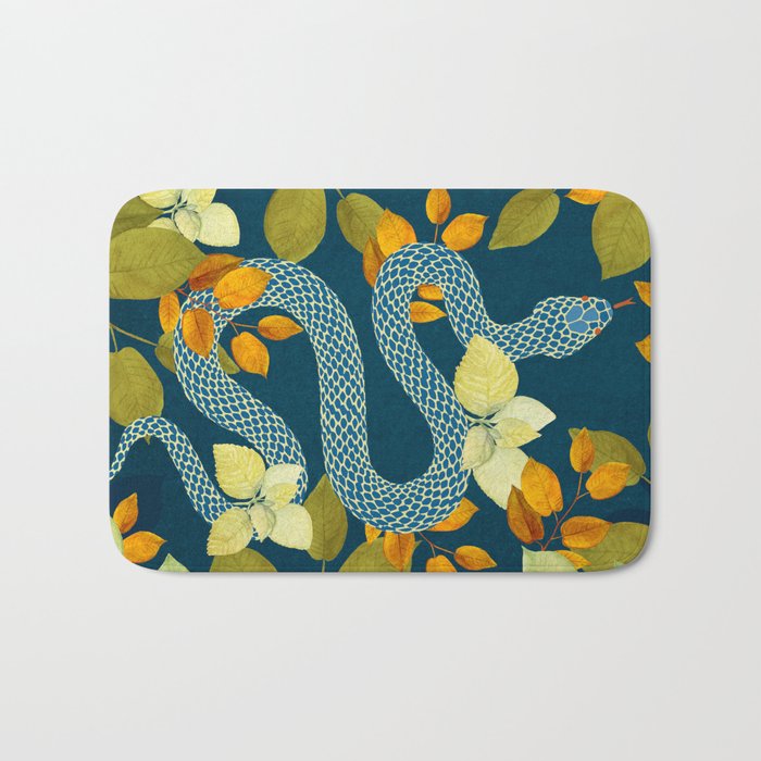 Autumn Serpent Garden Bath Mat Gallery Image 1