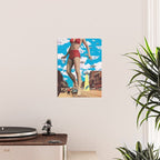 She's arrived (Giant woman & UFO) Poster Gallery Image 2