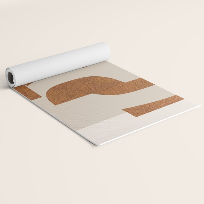 Minimal Geometric Shapes 227 Yoga Mat Gallery Image 2