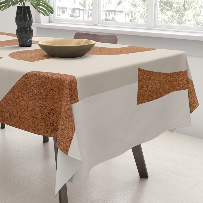 Minimal Geometric Shapes 227 Tablecloth Gallery Image 3