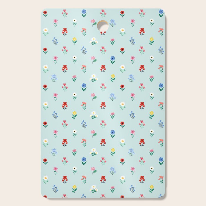 Spring Flowers Cutting Board Gallery Image 1