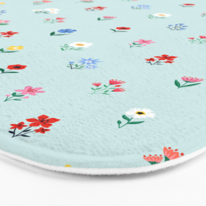 Spring Flowers Bath Mat Gallery Image 3