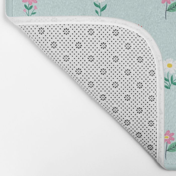 Spring Flowers Bath Mat Gallery Image 2