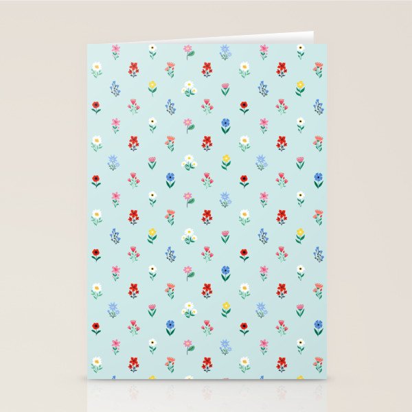 Spring Flowers Stationery Card Gallery Image 2