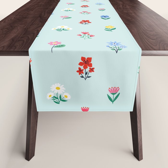 Spring Flowers Table Runner Gallery Image 1