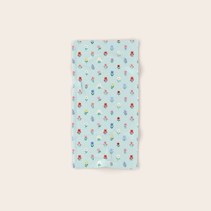 Spring Flowers Bath Towel Gallery Image 1