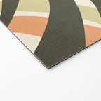 Palm leaf with sun and rainbow nº2 Welcome Mat Gallery Image 2