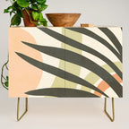 Palm leaf with sun and rainbow nº2 Credenza Gallery Image 1
