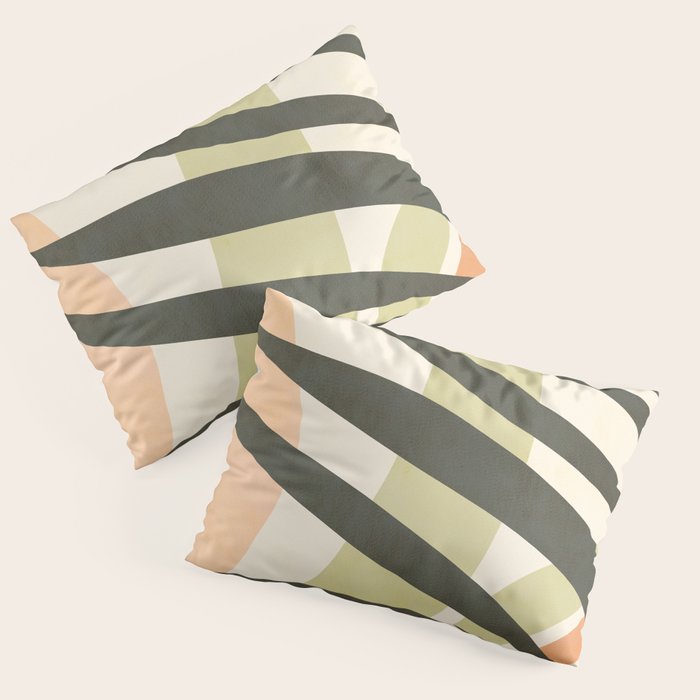 Palm leaf with sun and rainbow nº2 Pillow Sham Gallery Image 3