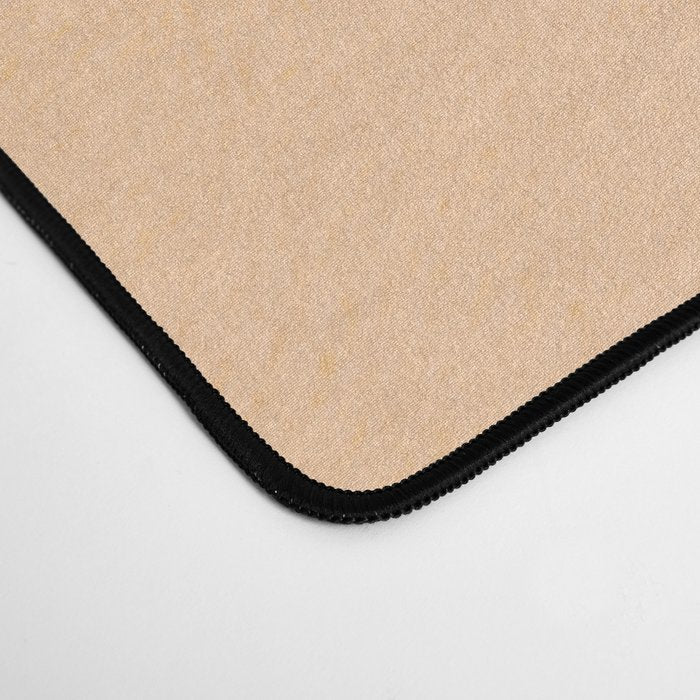 Palm leaf with sun and rainbow nº2 Desk Mat Gallery Image 4