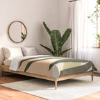 Palm leaf with sun and rainbow nº2 Comforter Gallery Image 2