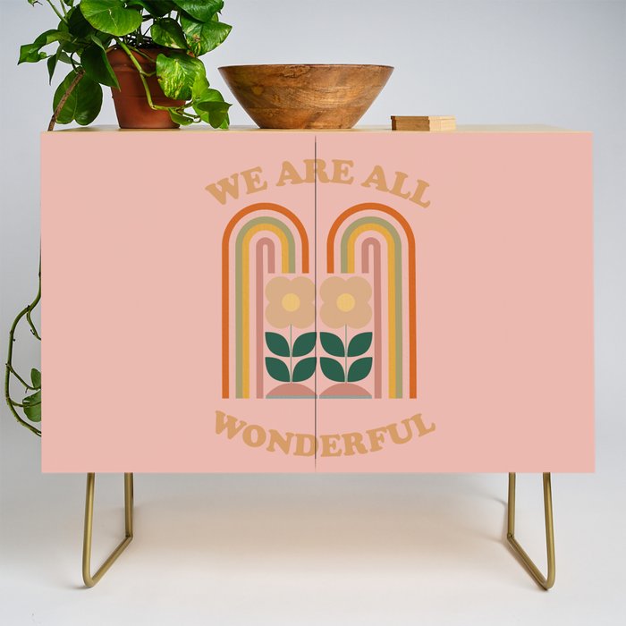 We Are All Wonderful 2 Credenza Gallery Image 1