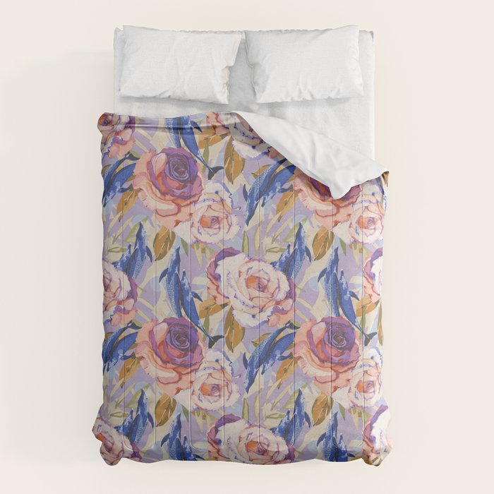 Dolphins in the roses A Comforter Gallery Image 6