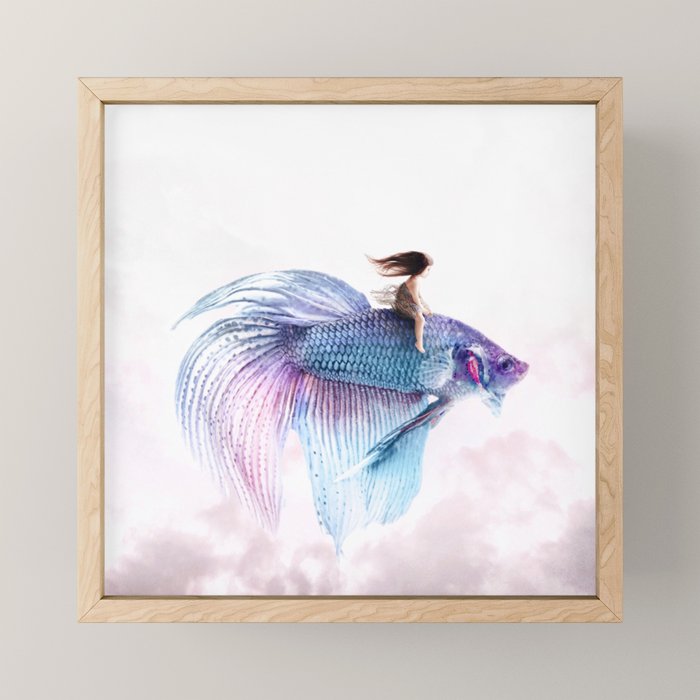Dream ride Mini Art Print Gallery Image 1