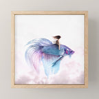 Dream ride Mini Art Print Gallery Image 1