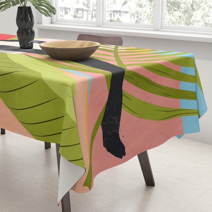 Tropical Girl 2/2 Tablecloth Gallery Image 3