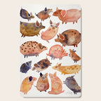 Pig Collection Cutting Board Gallery Image 1