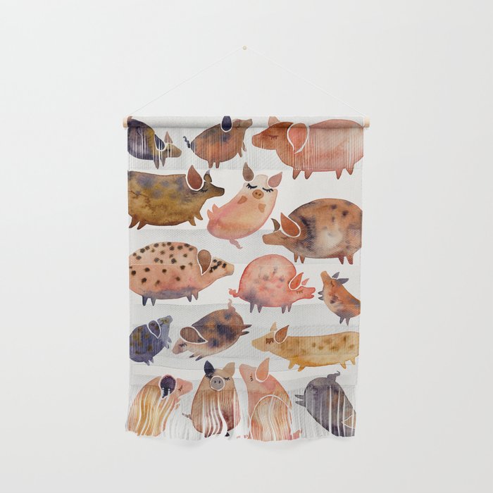 Pig Collection Wall Hanging Gallery Image 1