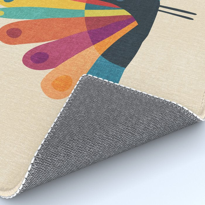 Whimsical Peacok Rug Gallery Image 4