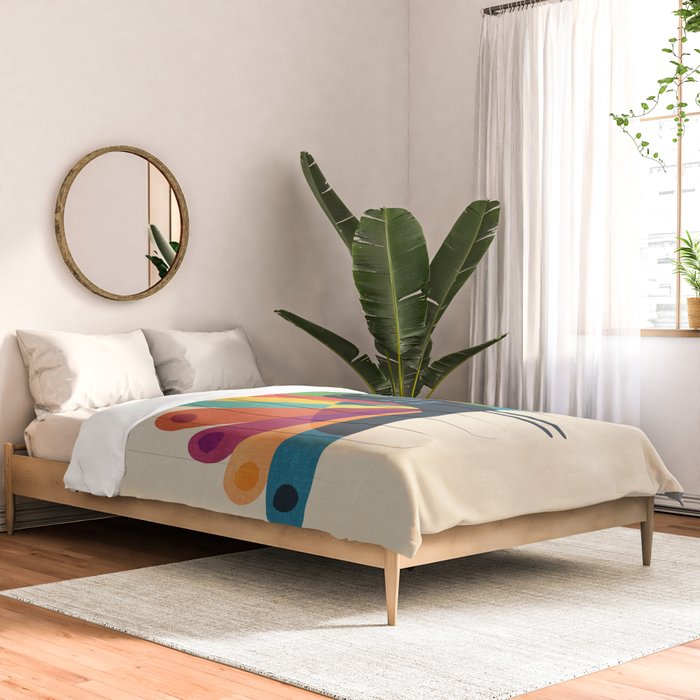 Whimsical Peacok Comforter Gallery Image 2