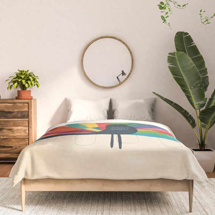 Whimsical Peacok Comforter Gallery Image 3