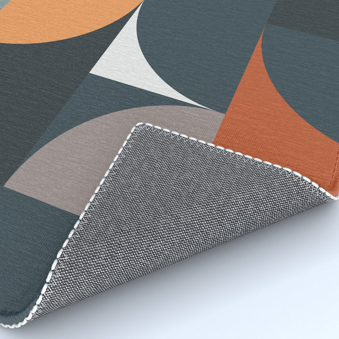 Mid Century Geometric 11/2 Rug Gallery Image 4
