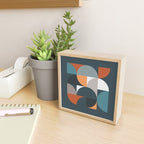 Mid Century Geometric 11/2 Mini Art Print Gallery Image 2