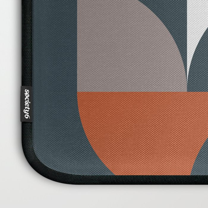 Mid Century Geometric 11/2 Laptop Sleeve Gallery Image 3