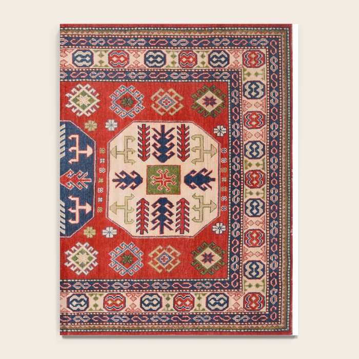 Arrow Spiral Kazak Handmade Rug Notebook Gallery Image 4
