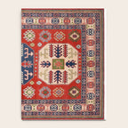 Arrow Spiral Kazak Handmade Rug Notebook Gallery Image 4