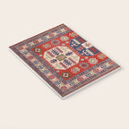 Arrow Spiral Kazak Handmade Rug Notebook Gallery Image 3